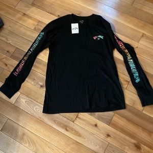 NWT Billabong long sleeve t shirt size large